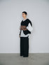 sheer volume sleeve blouse